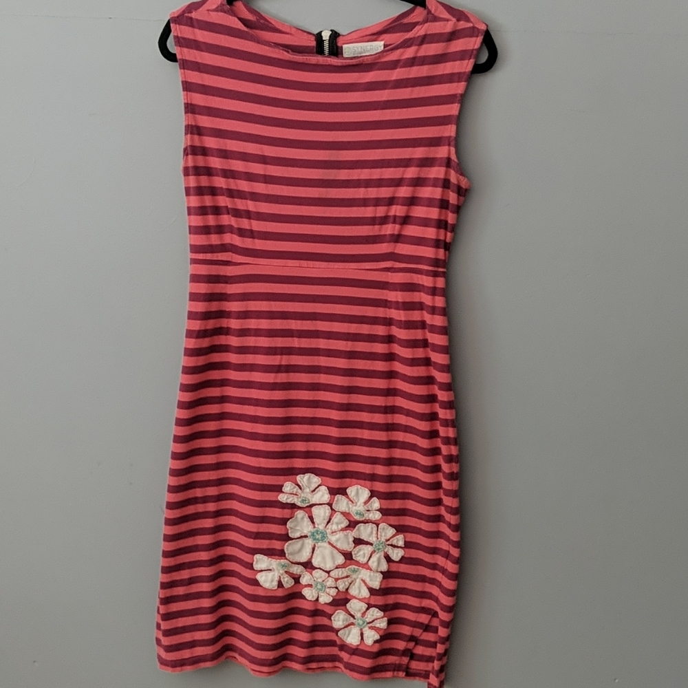 Synergy Organic cotton calf length dress